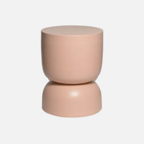 sweeek. Metal side table Madi Pink 32x32x42 cm