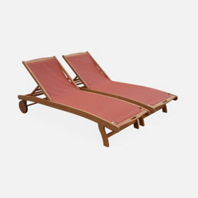 Wooden sun loungers online b&q