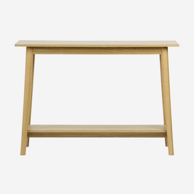sweeek. Scandinavian ash-effect console 1 shelf