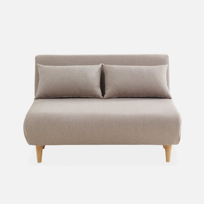 Beige store convertible sofa