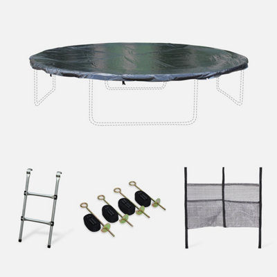 sweeek. Trampoline Accessories Pack Various Sizes Ladder Rain