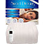 Sweet Dreams Electric Blanket Single Bed Size Machine Washable Elasticated Skirt - Overheat Protection
