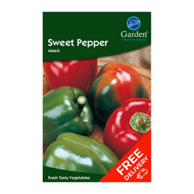 Sweet Pepper Mixed (capsicum annuum)