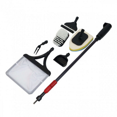 Swell 6 in 1 Professional Multi Tool Kit - Aquarium - Fish Tank Cleaning Brush Price Comparisons | Compare The Build