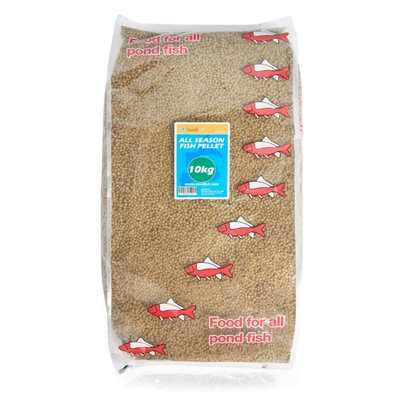 Pond fish food sales pellets