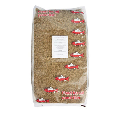 Pond fish food clearance pellets