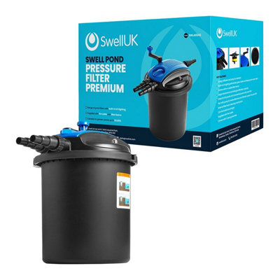 Swell Pressure Filter Premium 20000 - UV Pond Filter with Bio and ...