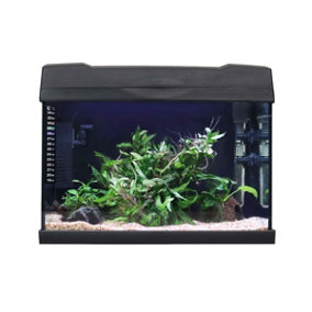 Swell UK Aquarium 40cm Tropical Freshwater LED Fish Tank Kit 19ltrs