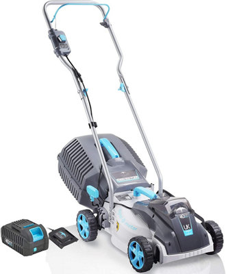 Qualcast cordless lawnmower b&q discount