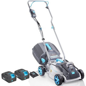 swift 40V 32cm Cordless Lawnmower-Included Dual 2.0Ah Battery and Charger
