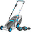 swift 40V 37cm Cordless Lawnmower-Included Dual 2.0Ah Battery and Charger