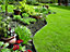 Swift Edge Garden Edging - Lawns, Borders, Pathways, Plots, Flowerbeds, Landscaping - Aluminium 100mm tall - 18m pack - Natural