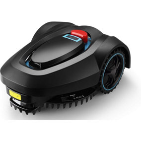 swift RM18 28V Robotic Lawnmower Auto Charging Self-Propelled 18cm Cut Width Robot Lawn Mower for Lawns up to 600m² include garage