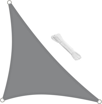 Swift Sun Shade Sail 3 X 3 X 4.25 Right Angle Triangle Waterproof 98% UV Block 3x3x4.25 Eter