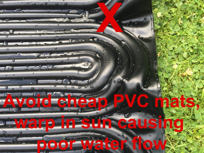 Swimming Kids Pool Hot Water Heater Mat PV Panel Pump Kit Free Sun ...