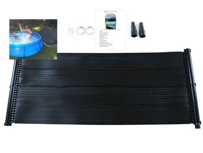 Swimming Kids Pool Hot Water Heater Mat PV Panel Pump Kit Free Sun Energy Hose - 1 Mat - 0.66 x 150cm