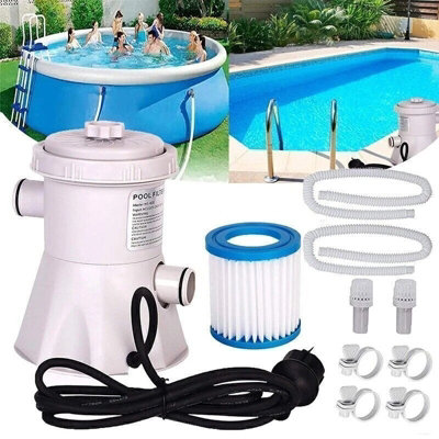 Swimming Pool Electric Filter Pump Paddling 220V 300gal/H Pool Water ...