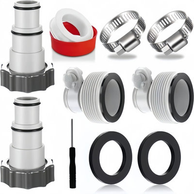 Swimming Pool Hose Adapter 32 38 4PCS Replacement Hose Adapter Swimming ...