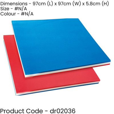 Swimming Pool Raft Float - 96.5cm Sqaure x 6cm Thick - Water Walk Board