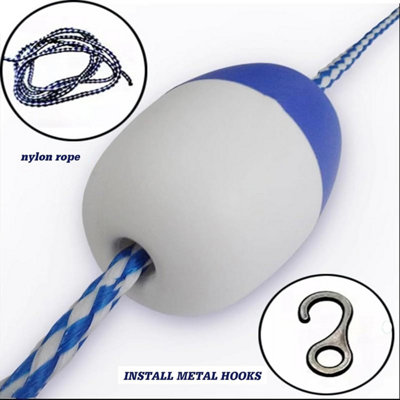 Swimming Pool Safety Hook, 10m Floating Separator, Suitable for Above ...