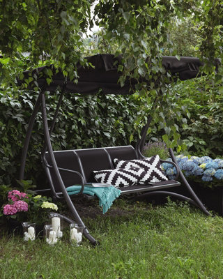 Swing 3 Seater Mesh Black BOGART