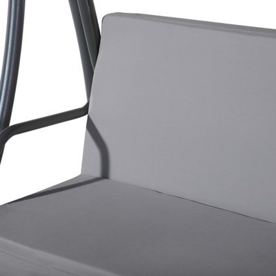Swing 3 Seater Polyester Dark Grey TEMPLE - 6