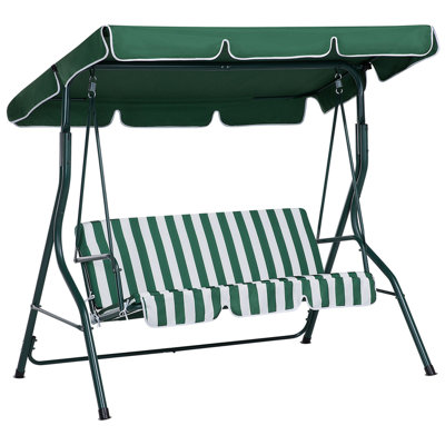 Swing 3 Seater Polyester Green CHAPLIN