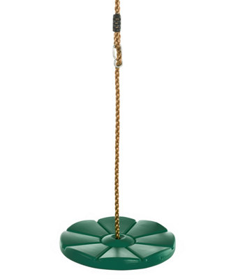 Swingan - Cool Disc Swing with Adjustable Rope - Fully Assembled - Mint Green