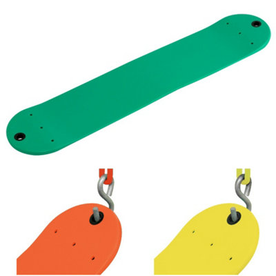 Swingan Swing Belt Seat Replacement Part Green DIY at B&Q