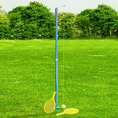 Swingball Pole Tennis Ball Racket Game Set Garden Outdoor Kids ...