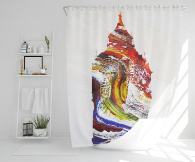 SWIRLY BEN (Shower Curtain) / Default Title Price Comparisons | Compare The Build