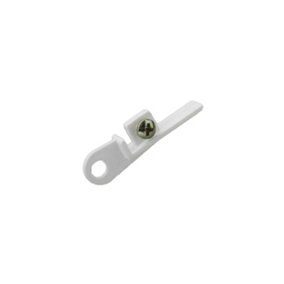 Swish Deluxe End Stop (Pack of 2) White (One Size)