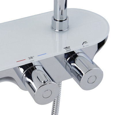 Swiss Aqua Technologies Shower column with 3 spray shower heads