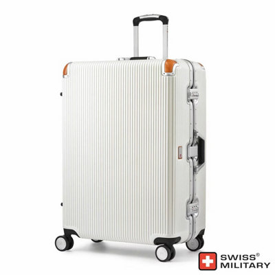 Swiss Military 75.5cm Large Hardside Suitcase in White