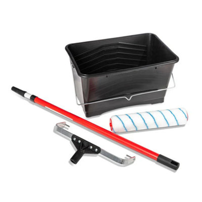 Swiss Seal 3 in 1 Concrete Care Kit Slate Grey Gloss Concrete Paint (Driveway & Patio Colour Sealer & Crack Repair)