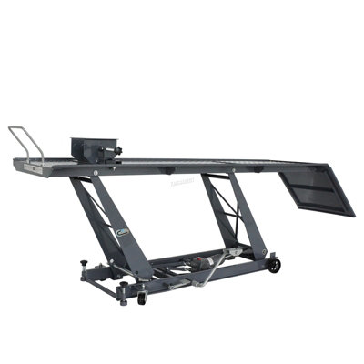 Switzer 1000lb Hydraulic Motorcycle Workshop Table Lift Ramp Bench Large Size