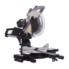 Switzer 12" Inch Compound Sliding 1800W 230v Double Bevel Cut with Laser 40 Tooth TCT 305MM Blade