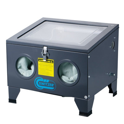 Switzer Sand Blaster - LED Light Sand Blasting Cabinet Grit Bead SBC90