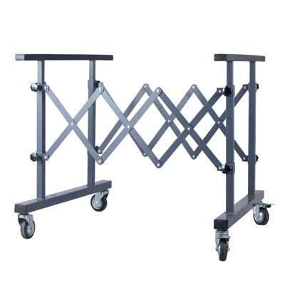 SwitZer Telescopic Universal Panel Stand Mobile Scissor Extendable for ...