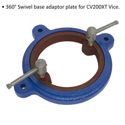Swivel Base Adaptor Plate Suitable For ys03732 Heavy Duty Bench Mountable Vice