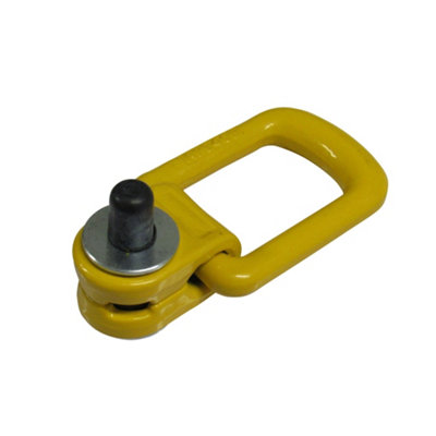 Swivel Lifting Rings Bolt On M16 (Grade 80 Lift Attachment Point Eyebolt Elongated)