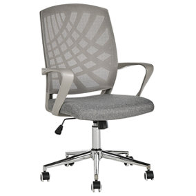 Swivel Office Chair Grey BONNY