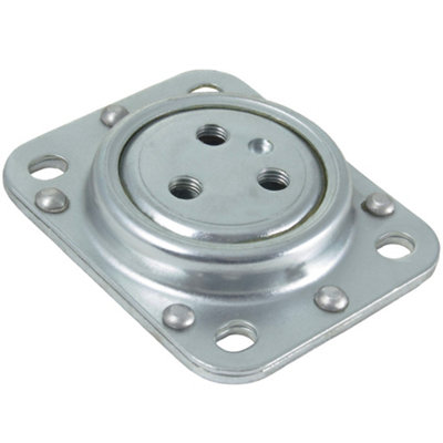 Swivel plate turntable 105x85mm 350Kg.