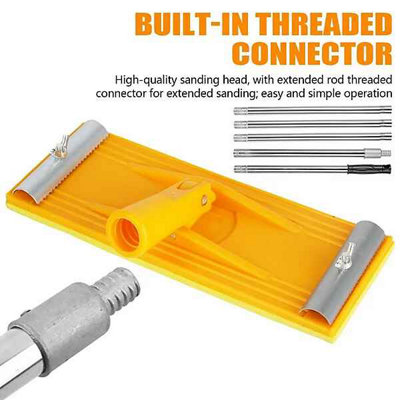 Swivel Sander Drywall Pole Sander Assemblable Sanding Pole Hand Radial ...