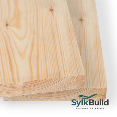 Sylkbuild Planed Timber 5x1 Inch (finished size 119x21mm) 1.5m Pack of 2