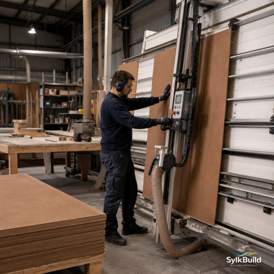 Sylkbuild Standard Hardboard 3.2mm - 1000mm x 500mm (3.28ft x 1.64ft) - Pack of 2