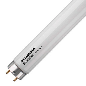 Sylvania Fluorescent 6ft T8 Tube 70W Dimmable Foodstar Meat Warm White FHE70W/T8/176