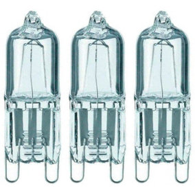 Sylvania Halogen G9 Capsule 18W Dimmable Hi-Pin Eco Warm White Clear (3 Pack)