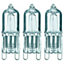 Sylvania Halogen G9 Capsule 28W Dimmable Hi-Pin Eco Warm White Clear (3 Pack)