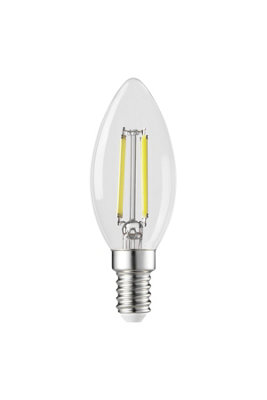 Sylvania Platinum Candle Retro E14 Ultra-Efficient Neutral White 2.3W A-Class LED Bulb - 2 Pack